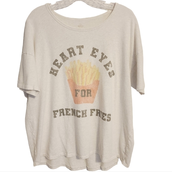 Offline by Aerie | Women's Unstoppable Oversized "Heart Eyes" Tee (Size Large) - Picture 2 of 11